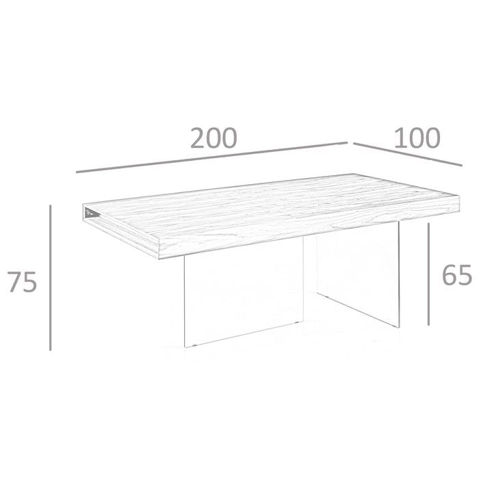 Japandi Zwevende Vergadertafel Gifu ™
