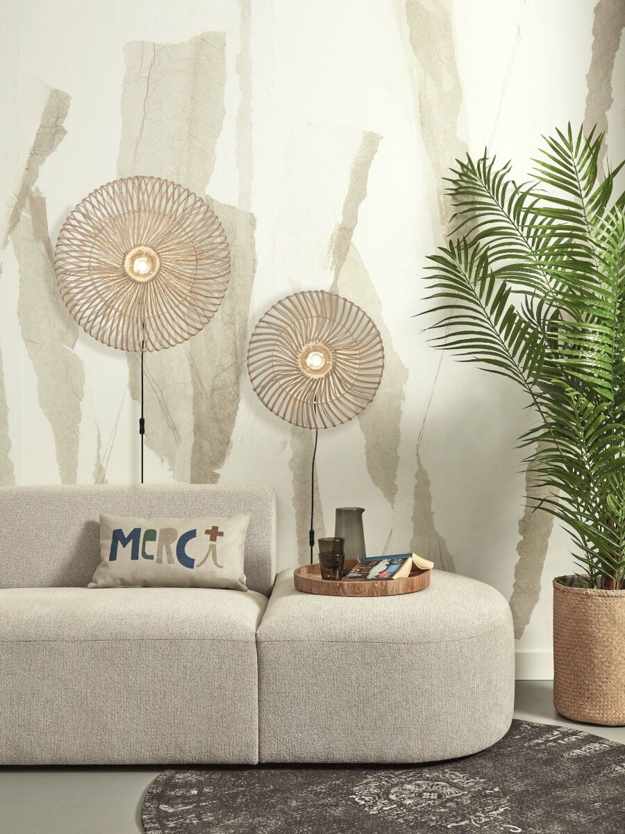 Wandlamp Zanzibar L Wit