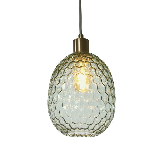 Hanglamp Venice Ovaal Lichtgroen