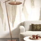Vloerlamp Tanami Schijf L Naturel