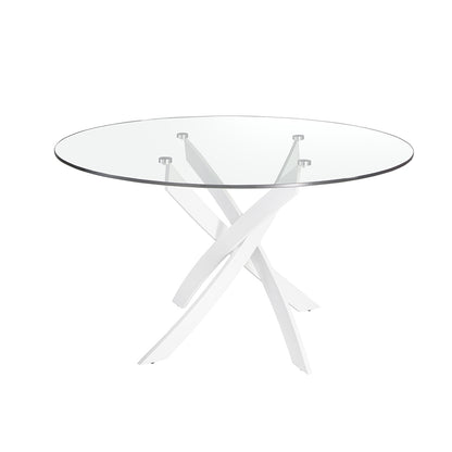 Japandi Eettafel Katana ™ ~ Rond Wit