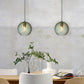 Hanglamp Venice Bol Lichtgroen