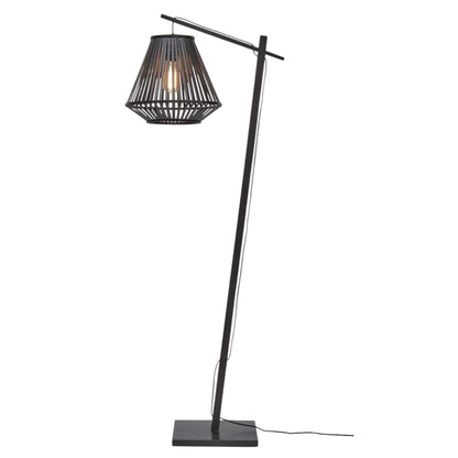 Vloerlamp Merapi Zwart