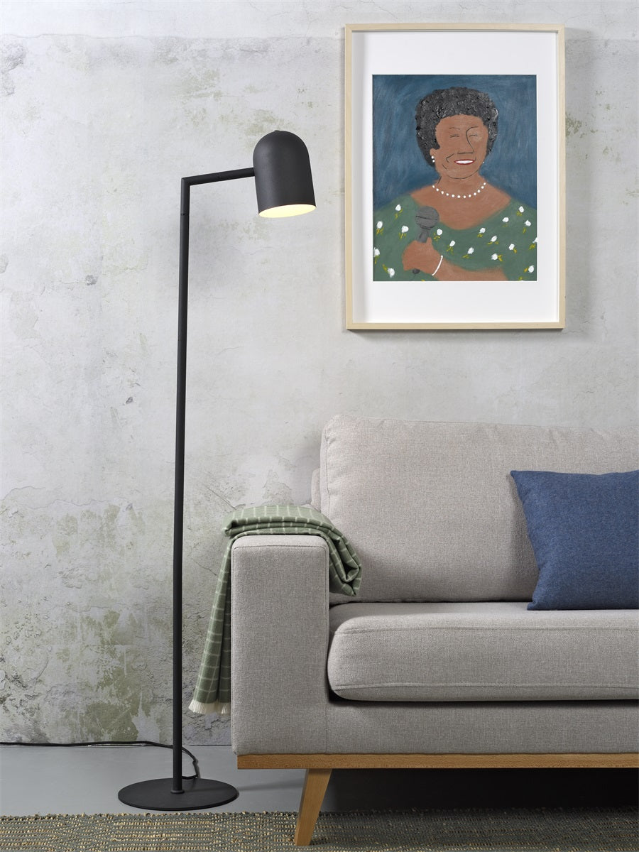 Vloerlamp Marseille Zwart