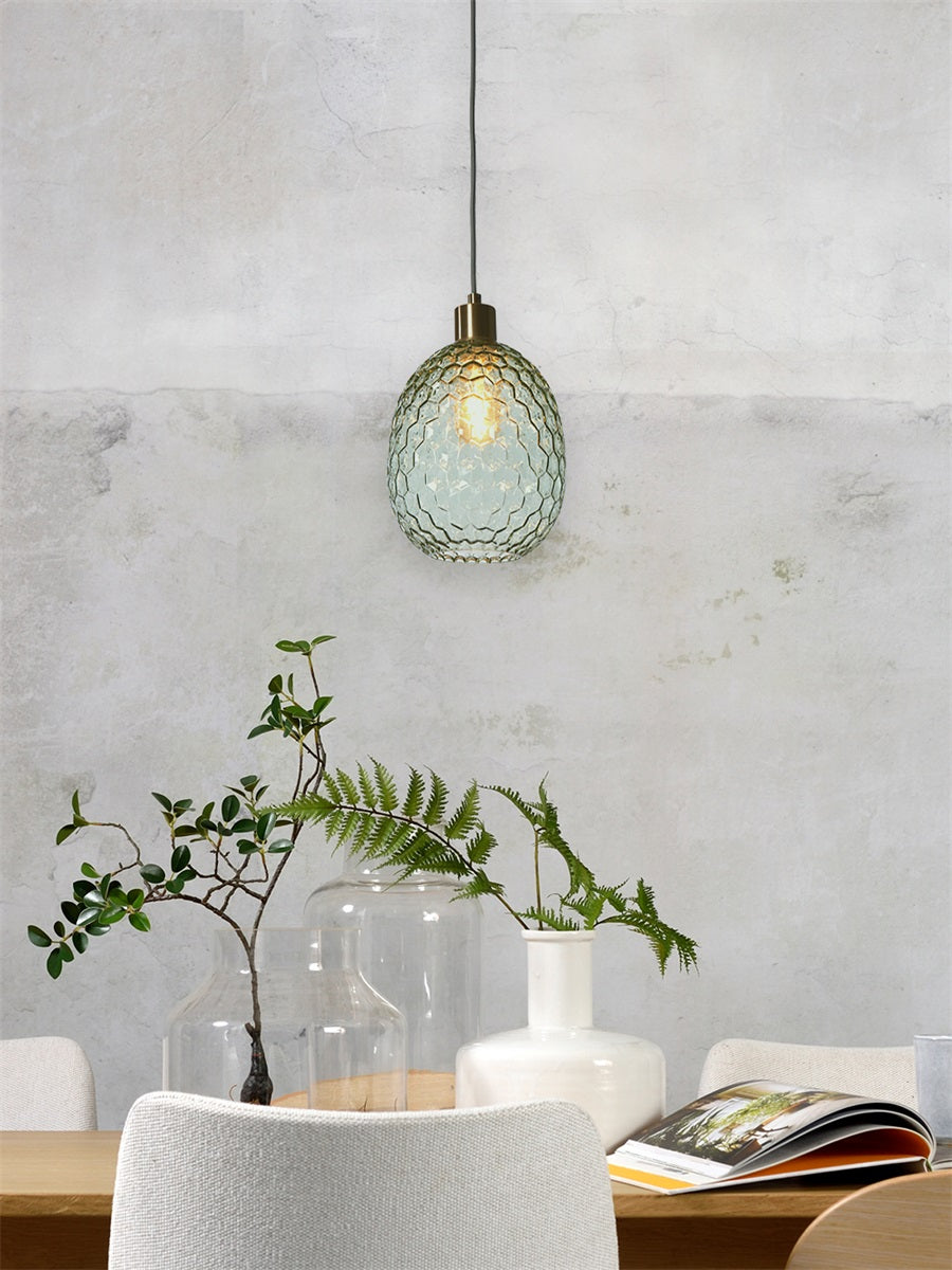 Hanglamp Venice Ovaal Lichtgroen