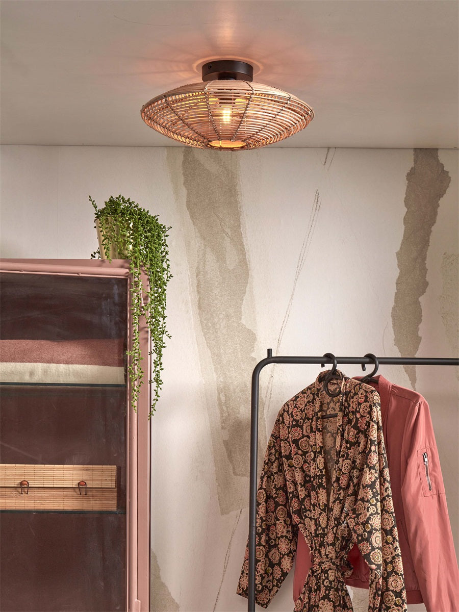 Plafondlamp Tanami Schijf S Naturel