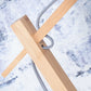 Vloerlamp Andes Naturel/Zwart
