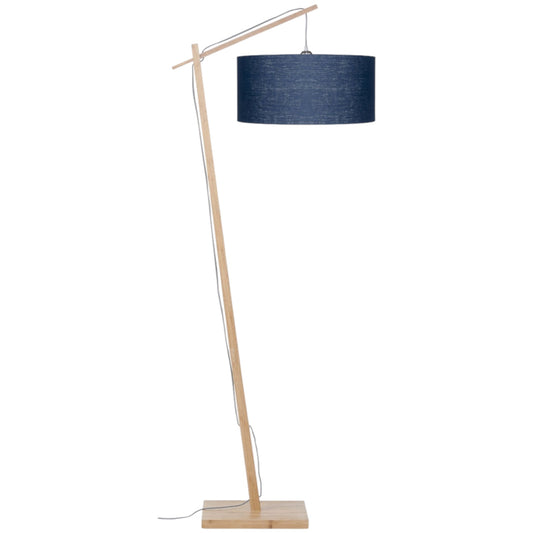 Vloerlamp Andes Naturel/Demin
