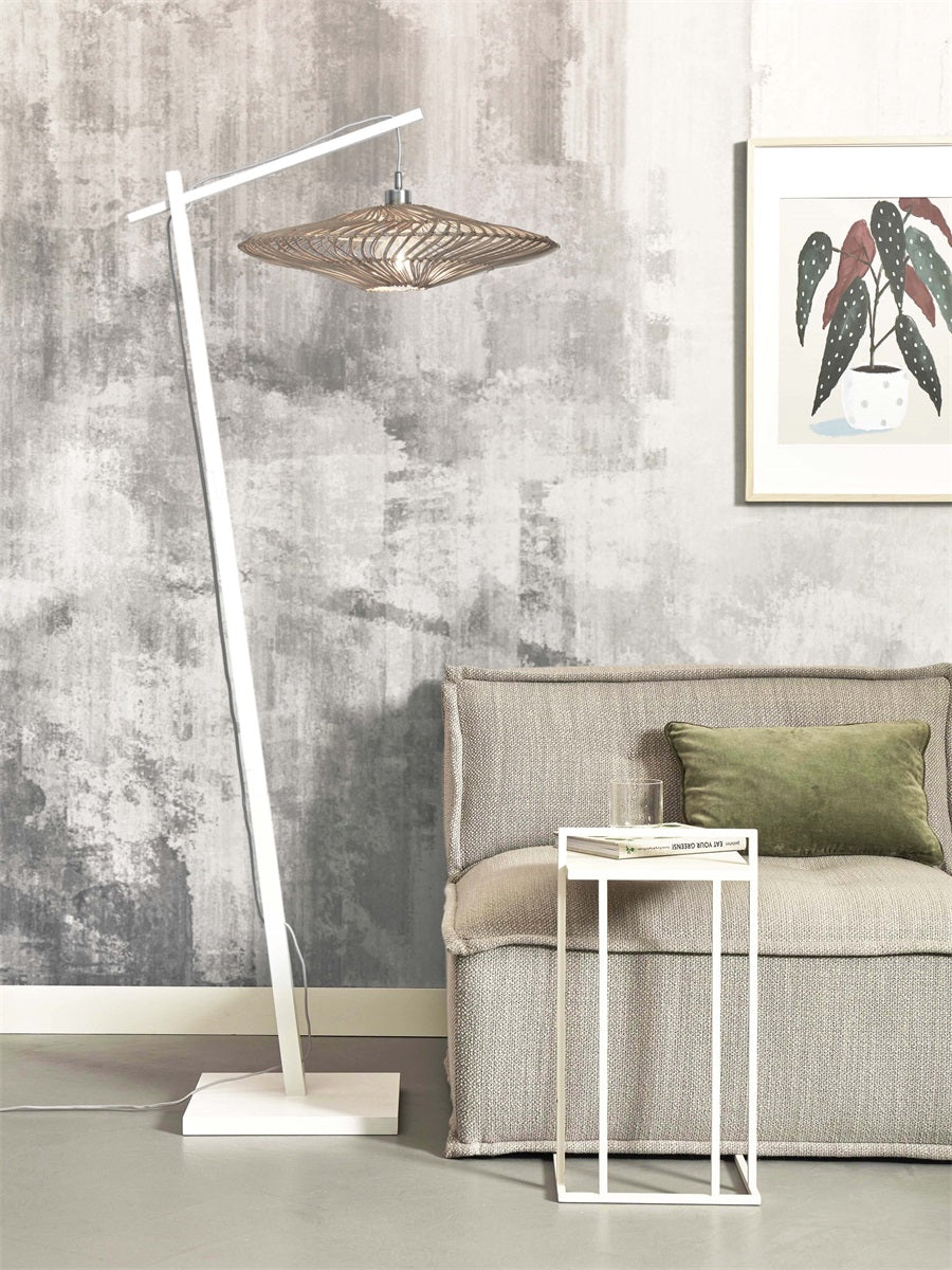 Vloerlamp Zanzibar L Wit