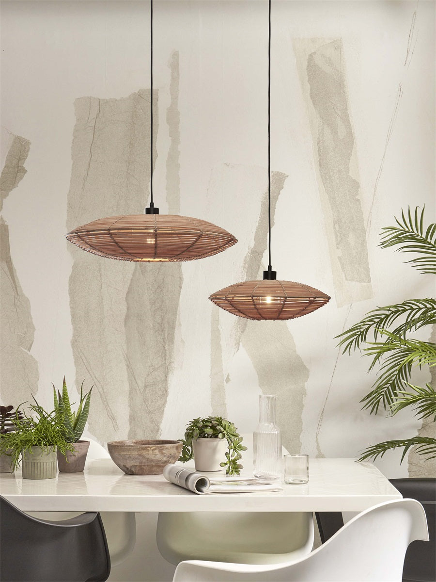 Hanglamp Tanami Schijf S Naturel