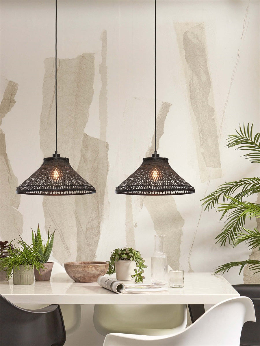 Hanglamp Tahiti Zwart