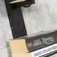 Wandlamp Andes Zwart/Demin met plank