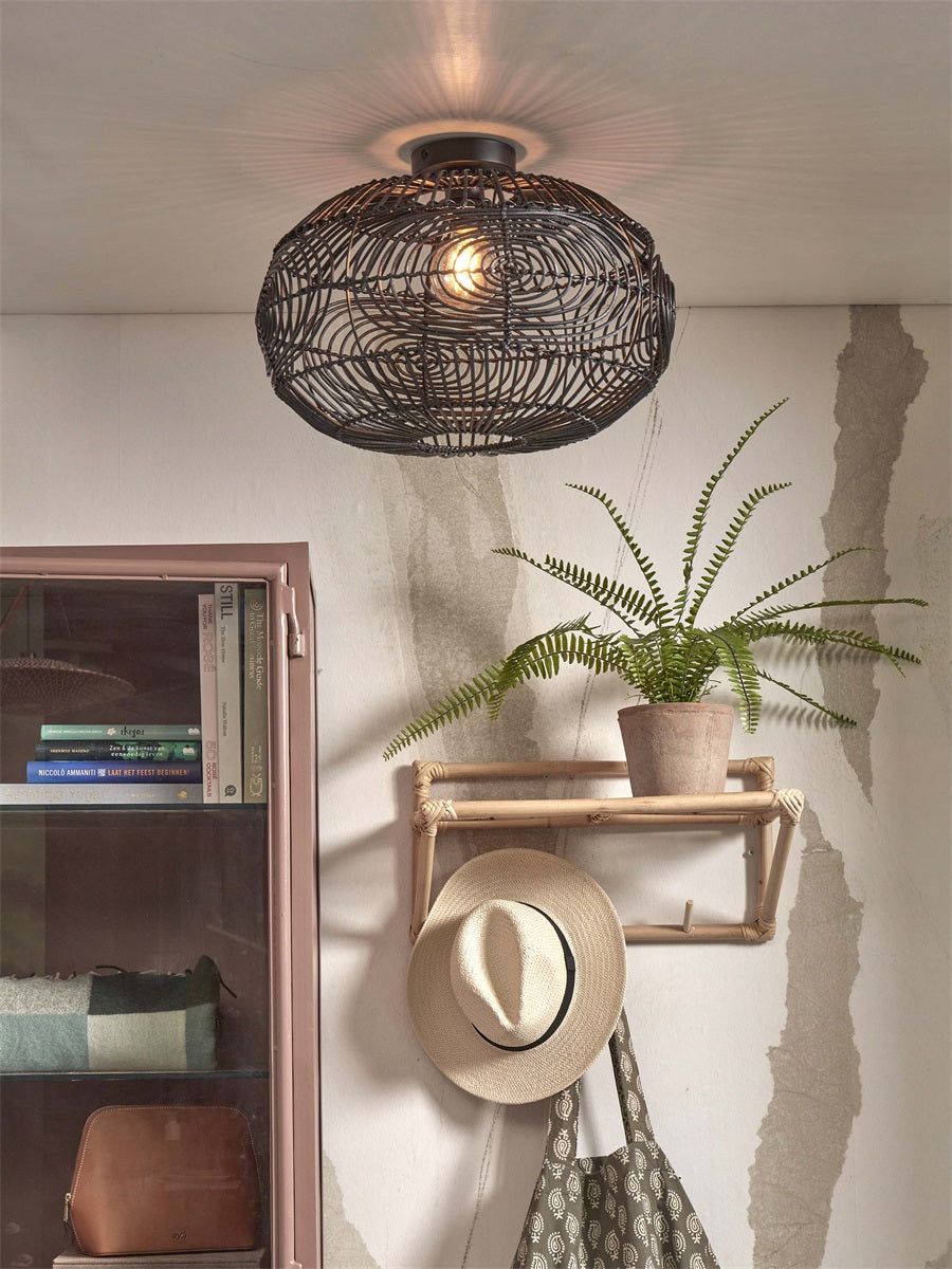 Plafondlamp Madeira Zwart