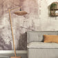 Vloerlamp Tanami Schijf S Naturel