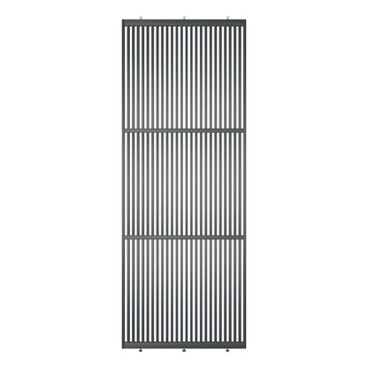 Elegante houten roomdivider van massief eikenhout in RAL7021, model Original®. Een stijlvolle en praktische toevoeging aan elk interieurontwerp