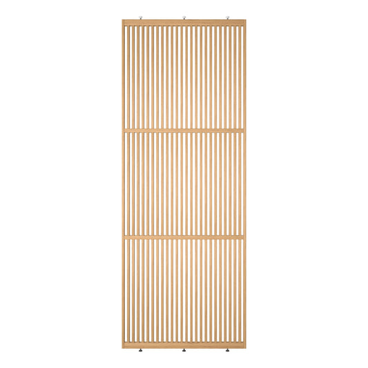Elegante houten roomdivider, blank gelakt massief eikenhout, model Original®. Een stijlvolle en praktische toevoeging aan elk interieurontwerp
