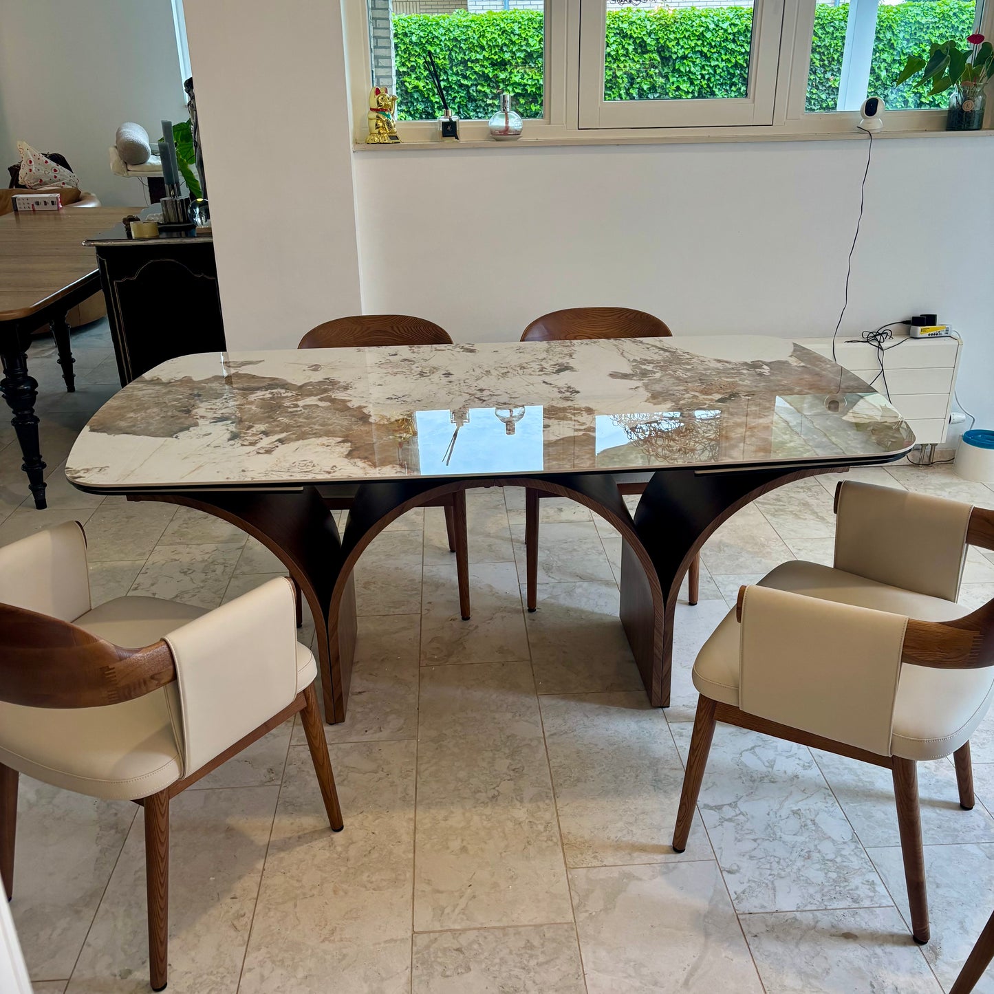 Japandi Eettafel Ponte ™ ~ Uitschuifbaar