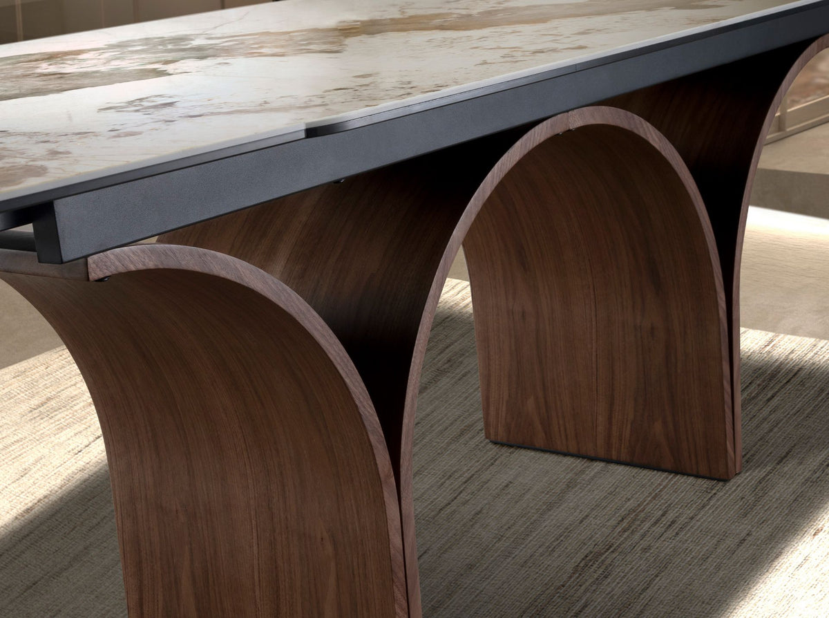 Japandi Eettafel Ponte ™ ~ Uitschuifbaar