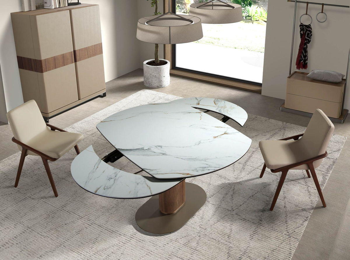 Japandi Eettafel Lima ™ ~ Uitschuifbaar