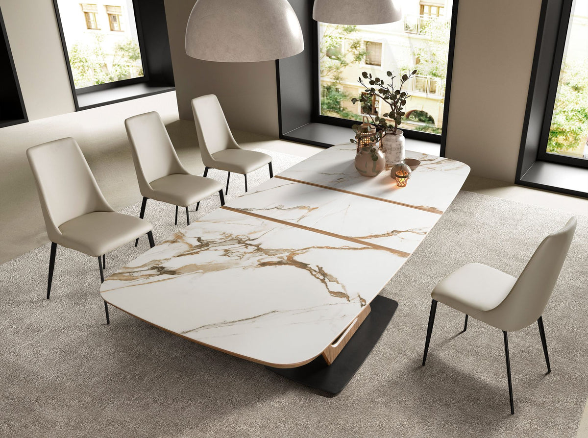 Japandi Eettafel Jime ™ ~ Uitschuifbaar