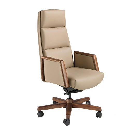 Japandi Bureaustoel Kema ™ ~ Beige