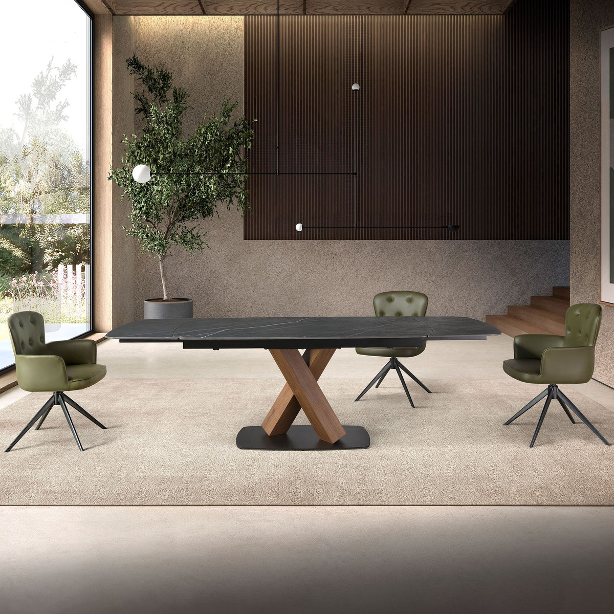 Japandi Eettafel Kamai ™ ~ Uitschuifbaar