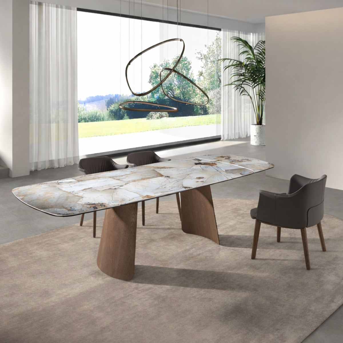 Japandi Eettafel Unami ™ ~ Uitschuifbaar