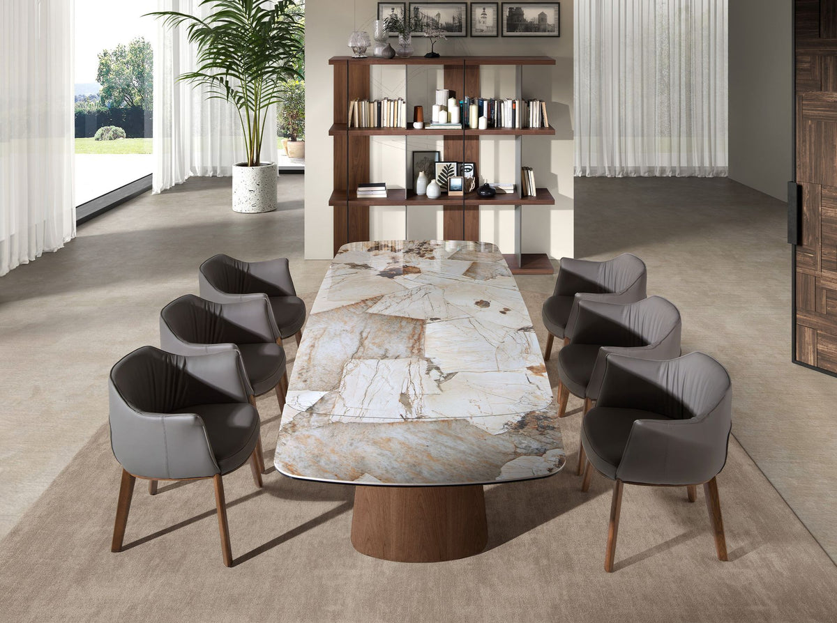 Japandi Eettafel Unami ™ ~ Uitschuifbaar