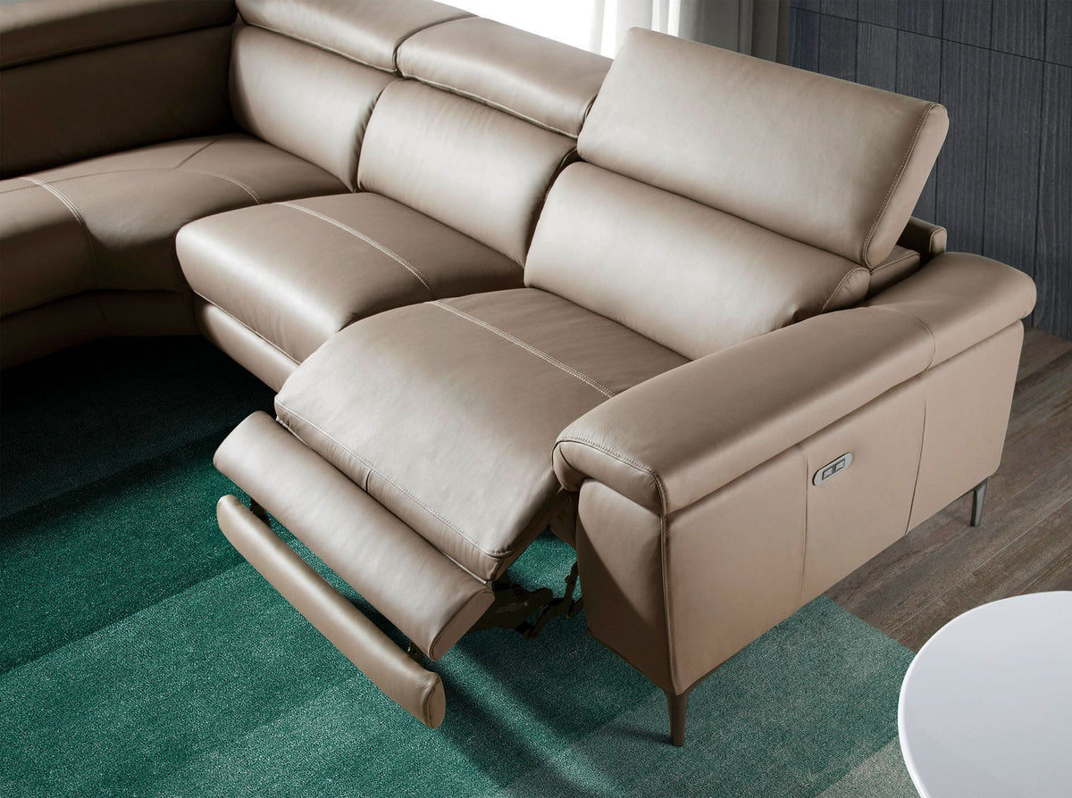Japandi Hoekbank Bosi ™ ~ Links Taupe