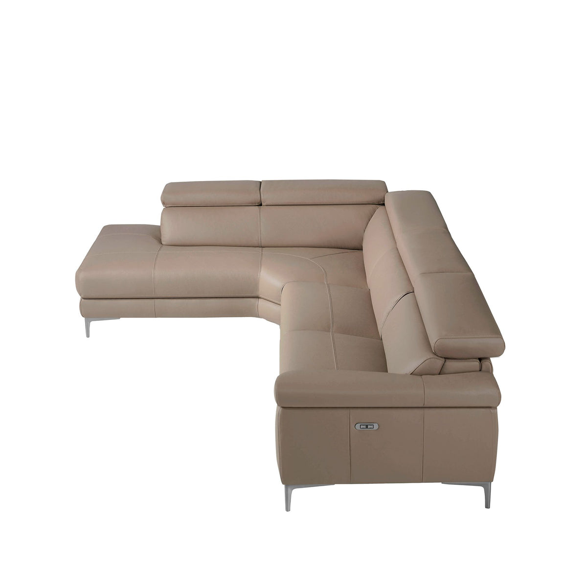 Japandi Hoekbank Bosi ™ ~ Links Taupe