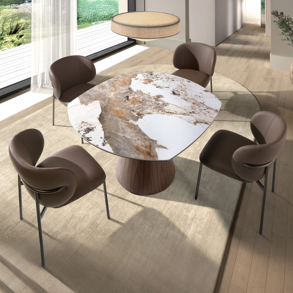 Japandi Eettafel Kefa ™ ~ Uitschuifbaar