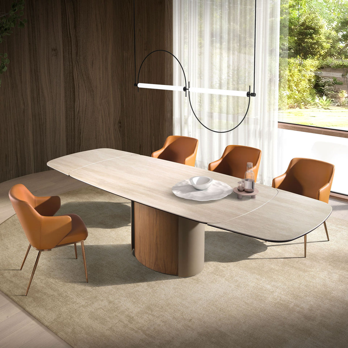 Japandi Eettafel Noki ™ ~ Uitschuifbaar