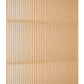 Houten roomdivider met twee gekoppelde delen in XL-formaat, van blank gelakt massief eiken voor een strakke, natuurlijke uitstraling