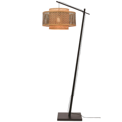 Vloerlamp Bhutan Zwart Groot