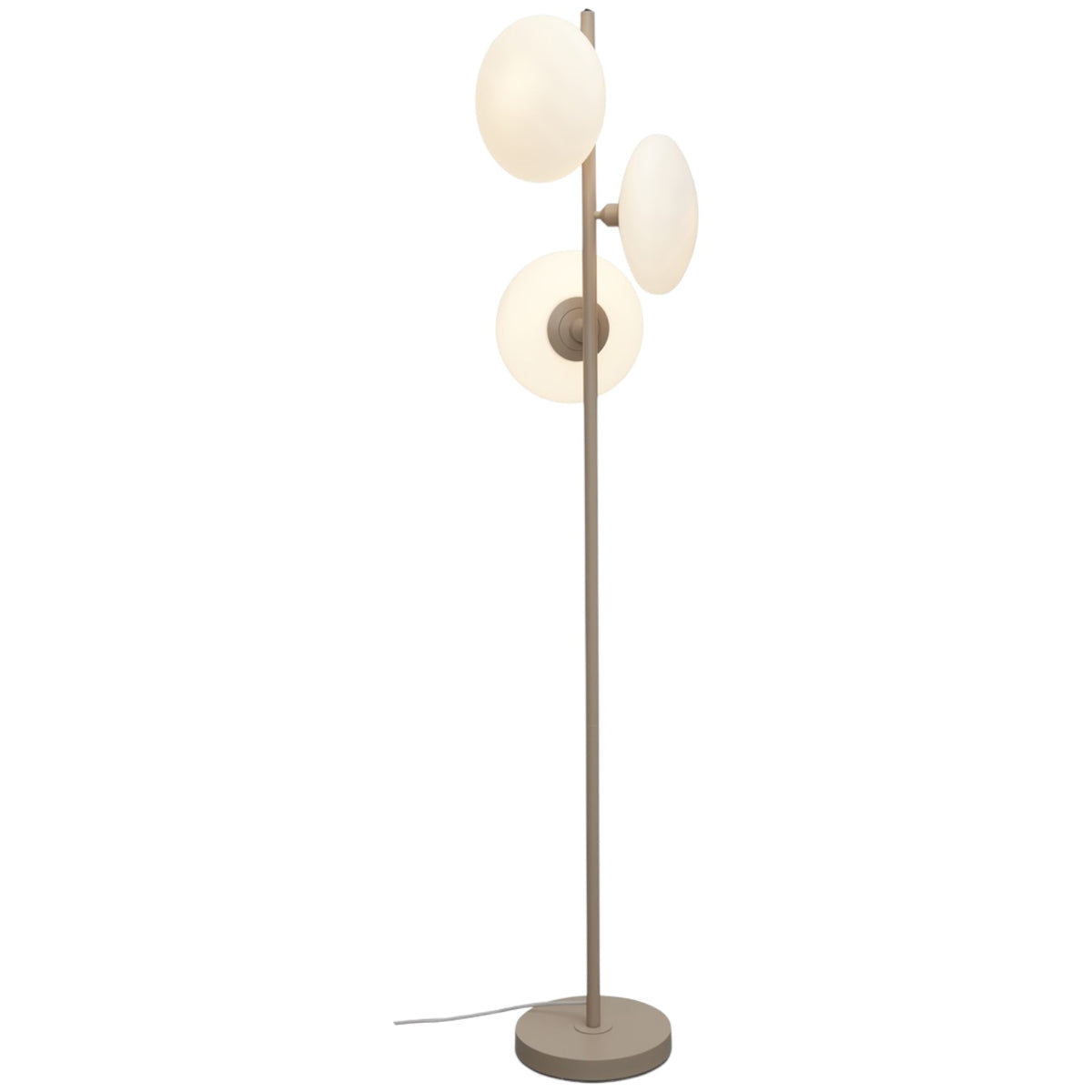 Vloerlamp Sapporo 3-schijf