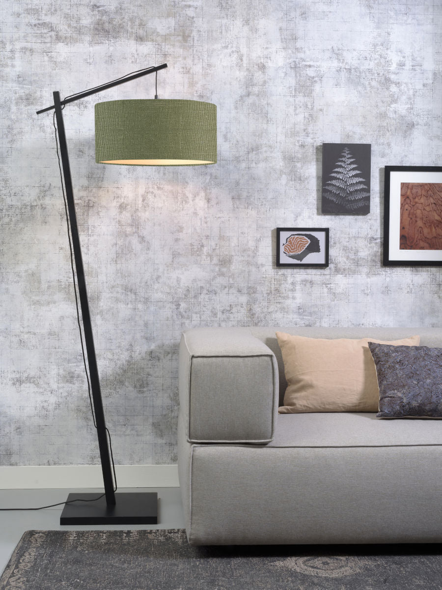 Vloerlamp Andes Zwart/Groen