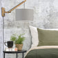 Wandlamp Andes S Naturel/Lichtgrijs