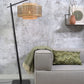Vloerlamp Bhutan Zwart Groot