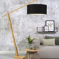 Vloerlamp Montblanc L Zwart
