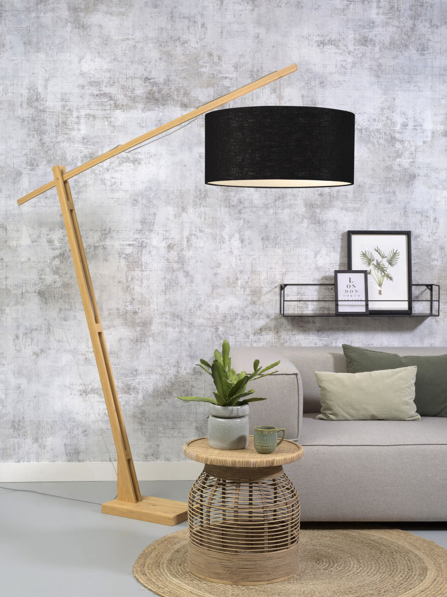 Vloerlamp Montblanc L Zwart