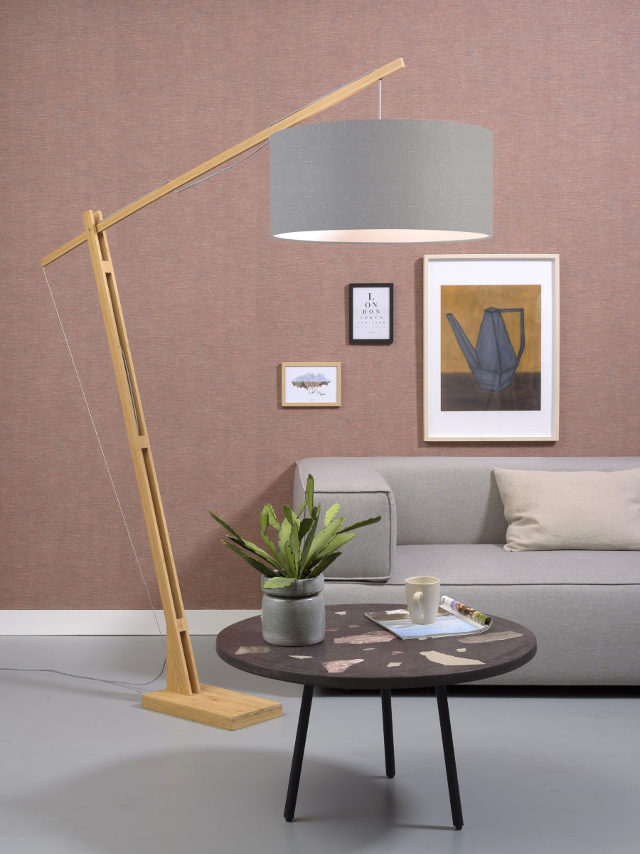 Vloerlamp Montblanc L Lichtgrijs