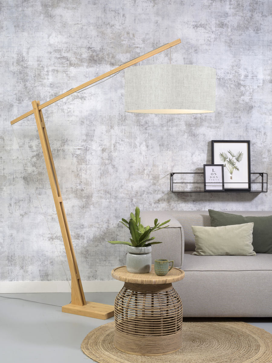 Vloerlamp Montblanc L Licht Linnen