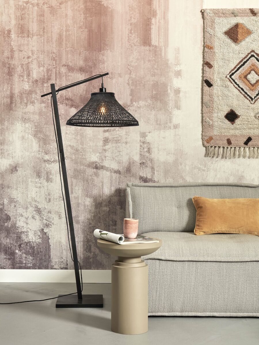 Vloerlamp Tahiti Zwart