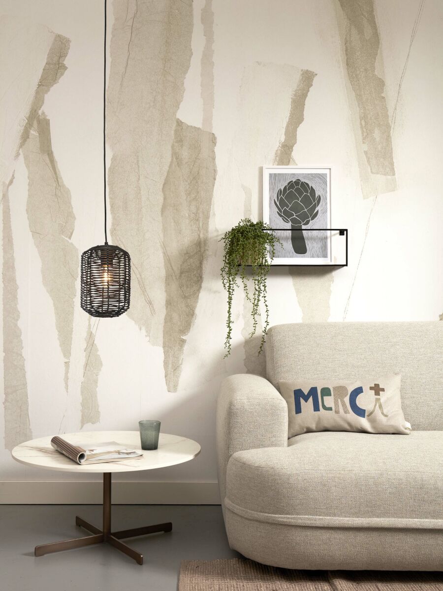 Hanglamp Tanami Koker S Zwart